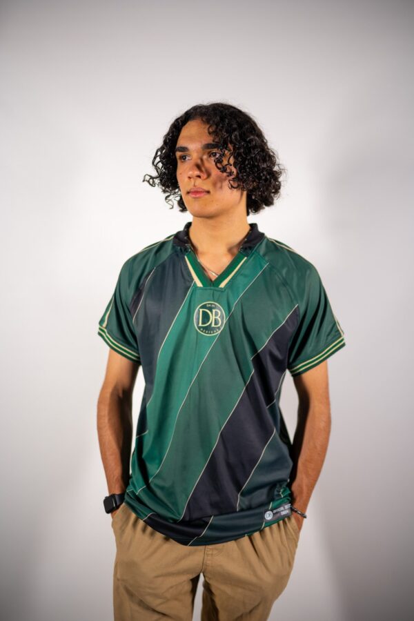 Essentials Polo Forest Green - Image 2
