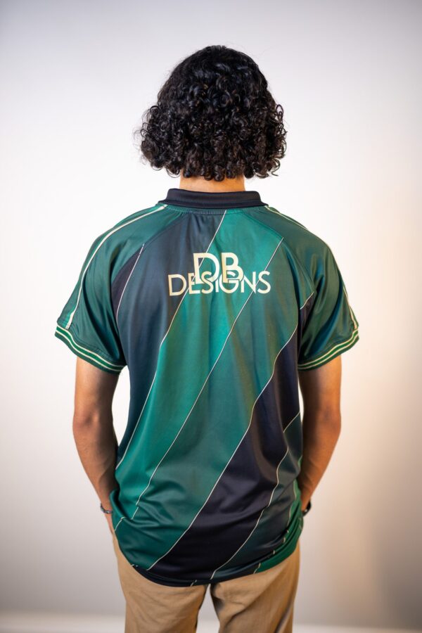 Essentials Polo Forest Green - Image 3