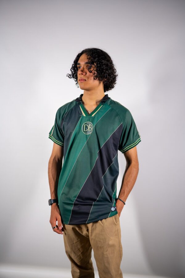 Essentials Polo Forest Green - Image 4