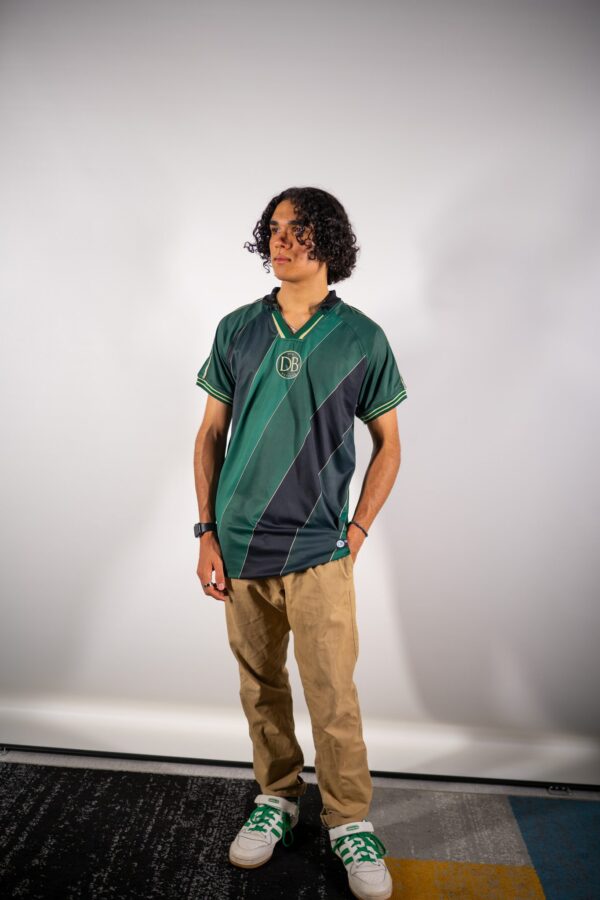 Essentials Polo Forest Green - Image 5